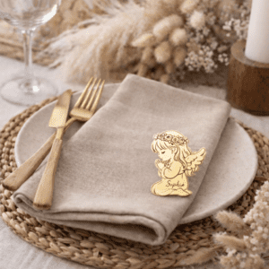 Marque-place ange fille