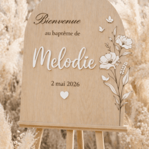 Panneau de Bienvenue Melodie