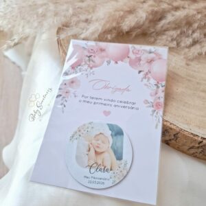 Magnet photo avec carte personnalisée