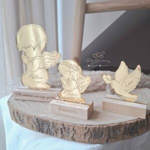 Socle en bois personnalisé