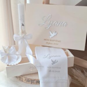 Coffret de Baptême Colombe