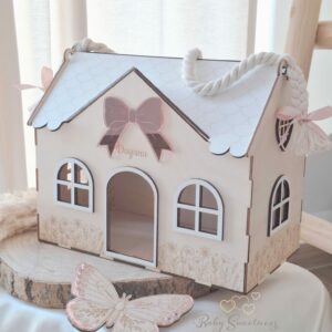 Maison Poupée / Panier de Pâques Enchanté