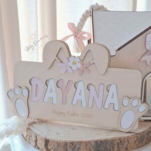 Puzzle de Pâques prénom enfant