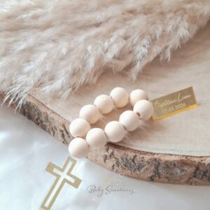 Mini chapelets croix religieuse avec pochon transparent