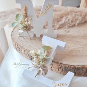 Lettres en bois eucalyptus