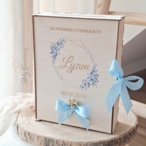 Urne à enveloppes couronne de fleurs