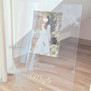 Panneau de Bienvenue transparent Photo