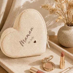 Trousse en forme de cœur