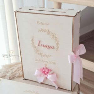 Urne à enveloppes Couronne de fleurs