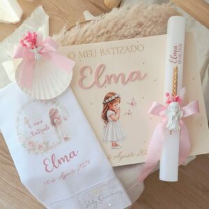 Coffret de Baptême Fille prière