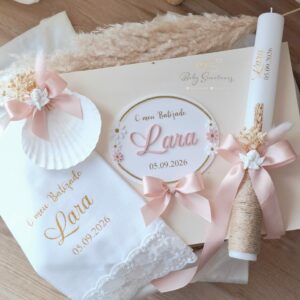 Coffret de Baptême Fleurs marguerite
