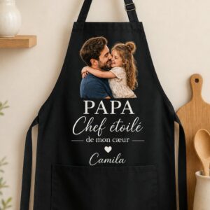 Tablier Adulte personnalisé avec photo