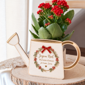 Arrosoir de Noël personnalisé